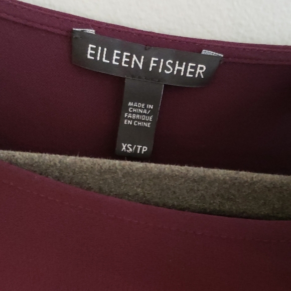 Eileen Fischer Silk Origami Sleeve Dress - Picture 6 of 9